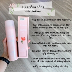 Chống Nắng Dạng Xịt JMsolution Glow Luminous Flower Sun Spray 180ml #Rose