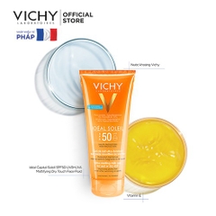 Kem Chống Nắng Vichy Ideal Soleil Body Milk Gel SPF50 Không Gây Nhờn