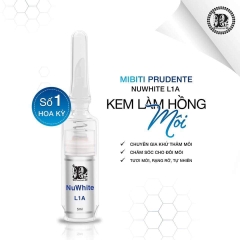 Kem Trị Thâm Làm Hồng Môi Mibiti Prudente Nuwhite L1A