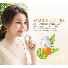 Viên Uống Chống Nắng Sinh Học Sakura Sunpill (30 viên)