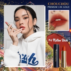 Son Chou Chou Premium Matte 14K Gold Edition #04 Mellow Brick