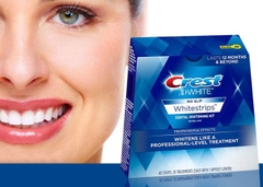 Combo 20 Miếng Dán Trắng Răng Crest 3D Whitestrips Professional Effects