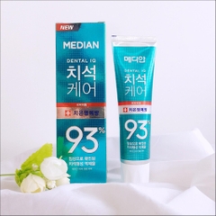 Kem Đánh Răng Cho Răng Sâu, Nhạy Cảm Median Dental 93% (Xanh Ngọc) 120g