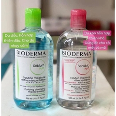 Tẩy Trang Bioderma Sensibio H2O Hồng 500ml