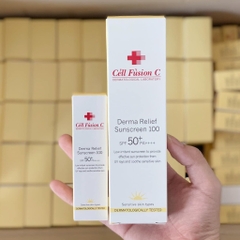 Kem chống nắng Cell Fusion C Derma Relief Sunscreen 100 SPF50+ PA++++