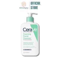 Sữa Rửa Mặt Cho Da Thường Và Da Dầu Cerave Foaming Facial Cleanser For Normal To Oil Skin 473ml