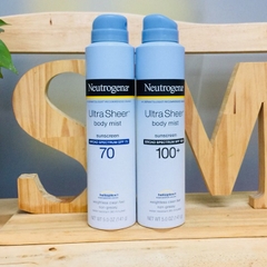 Xịt Chống Nắng Neutrogen Ultra Sheer Spf70+ 141G