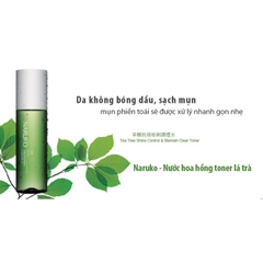 Nước Cân Bằng Naruko Tea Tree Shine Control & Blemish Clear Toner 150ml