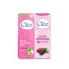 Tẩy Lông Cleo For Sensitive Skin #Avocado 50g (Hồng)