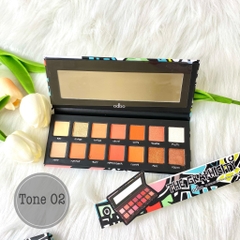 Bảng Mắt ODBO THE GRAPHICITY 14 COLOR EYESHADOW PALETTE #02