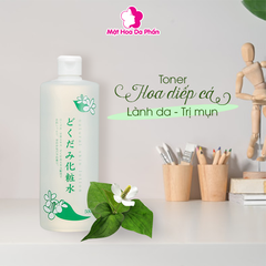 Nước Cân Bằng Natural Skin Lotion 500ml #Diếp Cá (Xanh)