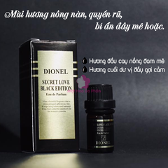 Nước Hoa Dionel Secret Love Black Edition 5Ml