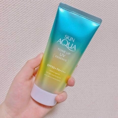 Kem Chống Nắng Skin Aqua Tone Up UV Essence SPF50+ PA++++ Mint Green 80Gr