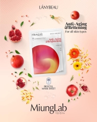 Mặt Nạ Miung Lab Biocell Mask Anti-Aging & Brightening (Đỏ)