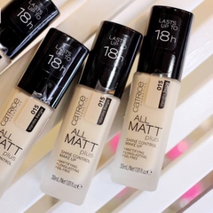 Kem Nền Catrice All Matt Plus Shine Control 18h 30ml #015 Vanilla Beige