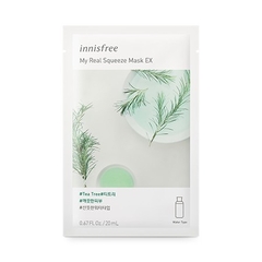 Mặt Nạ Innisfree My Real Squeeze Mask Ex #Tea Tree