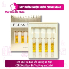 Tinh Chất Tế Bào Gốc Dưỡng Da Mặt  COREANA Eldas EG Tox Program 2mlx4