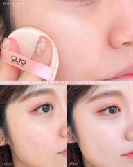 Phấn Nước Clio Kill Cover Glow Fitting Cushion Set (+Refill) SPF 50+ PA++++ #3.5 BO Vanilla