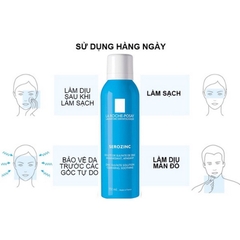 Xịt Khoáng La Roche-Posay Serozinc Làm Sạch & Giảm Bóng Nhờn 150Ml