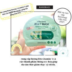 Mặt Nạ Banobagi Vita Genic Jelly Mask Whitening & Repair 30g