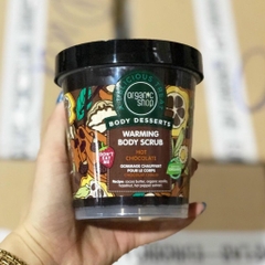 Tẩy Tế Bào Chết Toàn Thân Organic Shop Hot Chocolate Warming 450ml