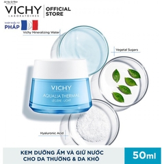 Kem Dưỡng Vichy Aqualia Thermal Rehydrating Cream-Light 50ml