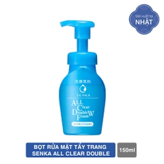 Sửa Rửa Mặt Tẩy Trang Senka All Clear Doublew Foam 150ml