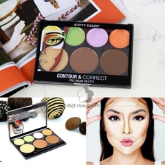 Tạo Khối Contour & Correct Cream Palette City Color 22.5G