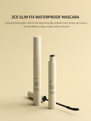 Mascara 3CE Slim Fix Waterproof For Clean Volume Lashes