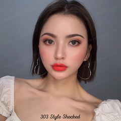 Son MAC Powder Kiss Lipstick #303 Style Shocked