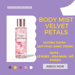 Xịt Body Mist Victoria'S Secret 250ml Các Mùi 2022