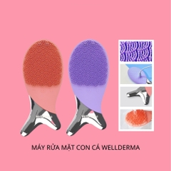 [MẪU MỚI]Máy Rửa Mặt Wellderma Cleansing Fish #Tím