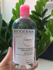 Tẩy Trang Bioderma Sensibio H2O Hồng 500ml