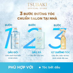 Bộ Gội Xã Phục Hồi Hư Tổn Tsubaki Premium Cool Shampoo & Conditioner Pair Set