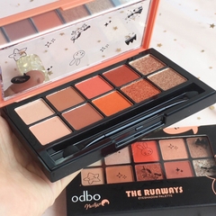 Bảng Mắt ODBO THE GRAPHICITY 14 COLOR EYESHADOW PALETTE #01