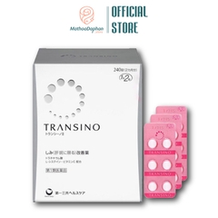 Viên Uống Trắng Da Trị Nám Transino Whitening 240V (Hộp)