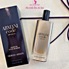 Nước Hoa Giorgio Armani Code Absolu EDP 15ml