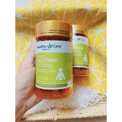 Viên Uống Mầm Đậu Nành Super Lecithin 1200mg Healthy Care (100 viên)