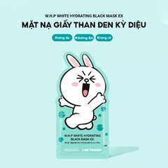 Mặt Nạ Dưỡng Trắng Mediheal Line Friends W.H.P White Hydrating Black Beauty Mask EX 25ml