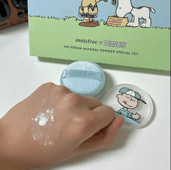 Phấn Phủ Innisfree X Peanuts No Sebum Mineral Powder 5g #4