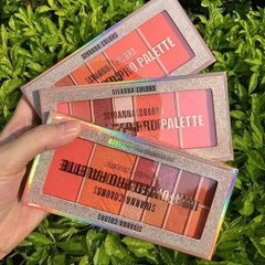 Set Phấn Mắt - Má Hồng Sivanna Colors Infatuated Pro Palette HF5021 #01