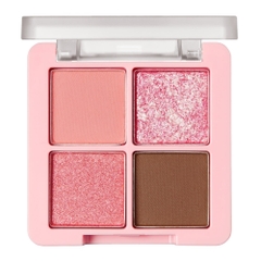 Phấn mắt 4 ô màu Crystal Heart Lock Shadow CH02