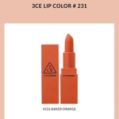 Son 3CE Matte Lip Color #231 Baked Orange