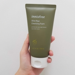 Sữa Rửa Mặt Dưỡng Ẩm Innisfree Olive Real Cleansing Foam 150ml