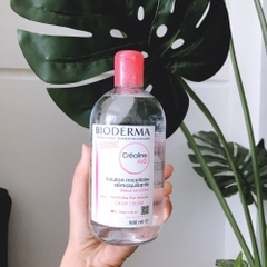 Tẩy Trang Bioderma Créaline H2O 500ml (Hồng)