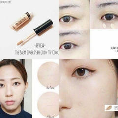 Che khuyết điểm The Saem Cover Perfection Tip Concealer 6.5gr #1.25
