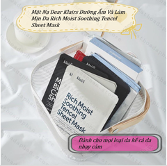 Mặt Nạ Klairs Rich Moist Soothing Sheet Mask 25g
