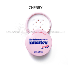 Phấn Phủ Innisfree No-sebum Mineral Powder Mentos 5g #Cherry