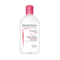 Tẩy Trang Bioderma Créaline H2O 500ml (Hồng)