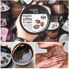 Tẩy Da Chết Toàn Thân Organic Shop Coffee & Sugar Body Scrub 250ml